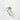 1.01 Carat Round Lab Grown Solitaire Ring with Pave Band and Hidden Halo