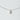 1.09 Carat Emerald Lab Grown Diamonds 4-Prong Stud Necklace