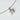 2.02 Carat Princess Lab Grown Diamond Stud Necklace