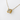 2.06 Carat Round Lab Grown C Setting Stud Necklace